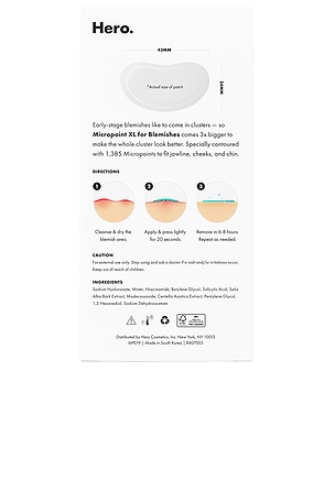 Hero Cosmetics Micropoint Xl For Blemishes 6 Count in Beauty: NA