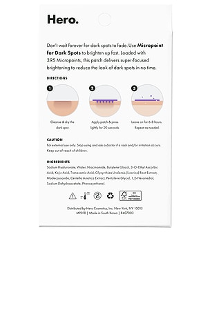 Hero Cosmetics Micropoint For Dark Spots 8 Count in Beauty: NA