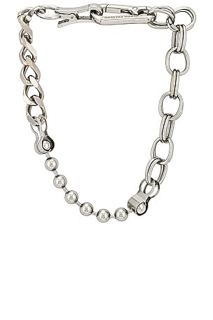 Heron Preston Multichain Necklace in silver REVOLVE