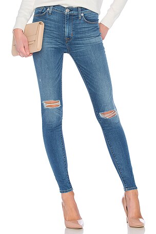 Hudson Jeans Barbara High Waist Super Skinny Jean in Ultralight