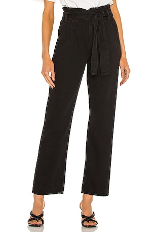 HUDSON Women's Remi High Rise Straight Ankle Jean - Paperbag Waist, Vintage Style, Comfort Fit - View #5
