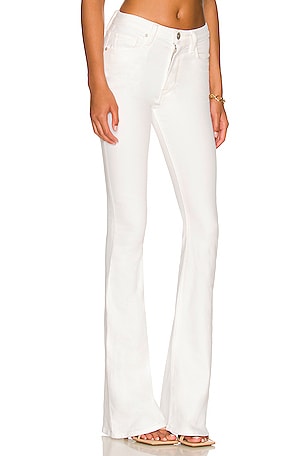 Hudson Jeans Holly High Rise Flare Jean in White