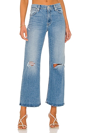 Hudson Jeans Rosie High Rise Wide Leg Jean in Inspire Me REVOLVE