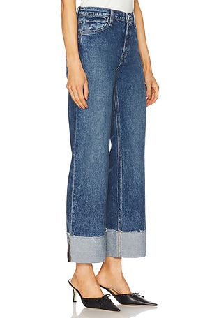 Hudson Jeans Rosie High Rise Wide Leg Ankle in Blue. Size 34. Also