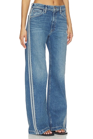 Hudson Jeans Jodie Loose Fit Leg Track Pant Jeans in Blue
