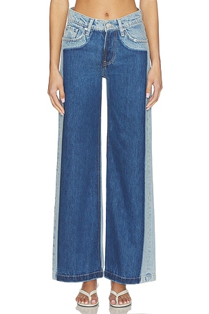 Rylee Low Rise Loose With Patch Jeans Hudson Jeans
