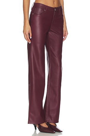 Hudson Jeans Rosie High Rise Wide Leg in Wine. Size 31. Also