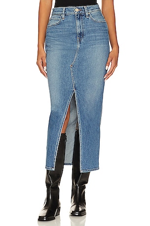 Reconstructed Midi SkirtHudson Jeans$225