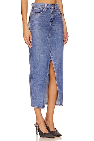 Hudson Jeans Reconstructed Skirt in Blue