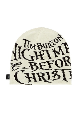x The Nightmare Before Christmas Nightmare Reverse Skull Beanie HUF