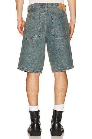 HUF Kinda Loose Double Knee Short in Blue
