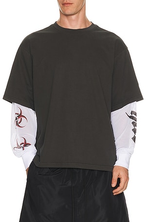 Leon Long Sleeve Double Layer Top HUF