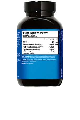 HUM Nutrition OMG! Omega The Great Fish Oil Supplement in Beauty: NA