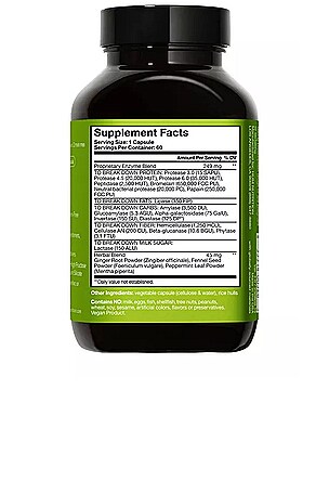 HUM Nutrition Flatter Me Plus Digestive Enzyme Supplement in Beauty: NA