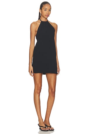 Hunza G Halterneck Dress in Black. Size XL. Also