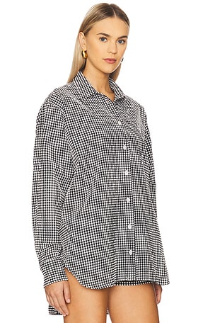 Hunza G Oversized Shirt in Black