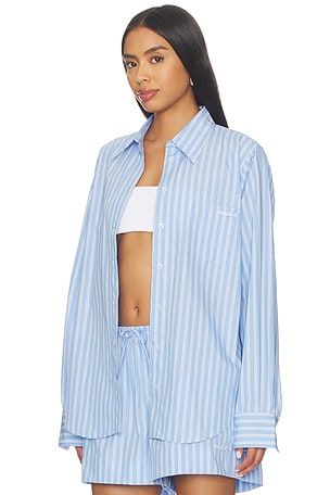 Hunza G Essential Shirt in Blue