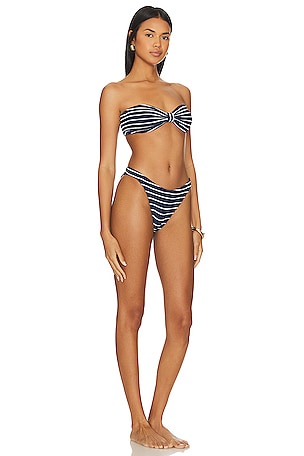 Hunza G Jean Bikini Set in Navy