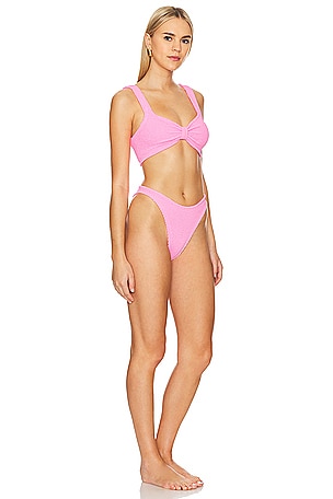 Hunza G Bonnie Bikini Set in Pink