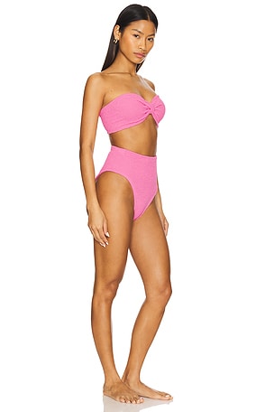 Hunza G Ruby Bikini Set in Pink