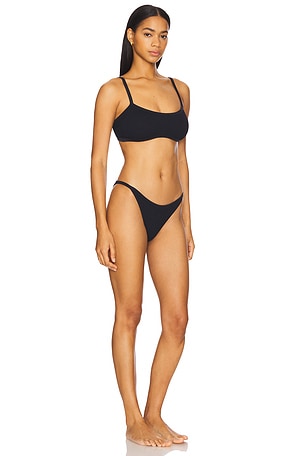 Hunza G Tyler Bikini Set in Black