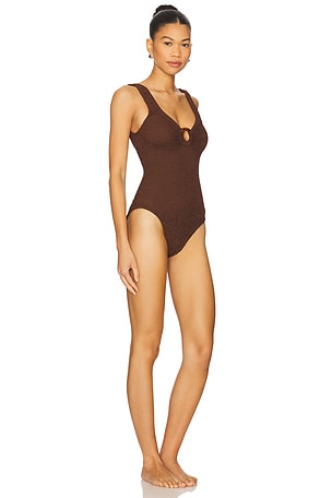 Hunza G Celine One Piece in Brown