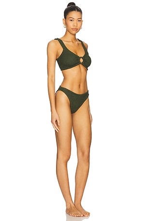 Hunza G Julia Bikini Set in Dark Green