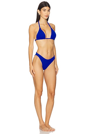 Hunza G Tammy Bikini Set in Blue