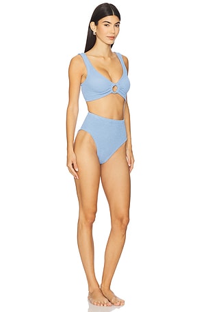 Hunza G Nadine Bikini Set in Baby Blue