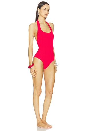 Hunza G Sandy One Piece Swimsuit in Red
