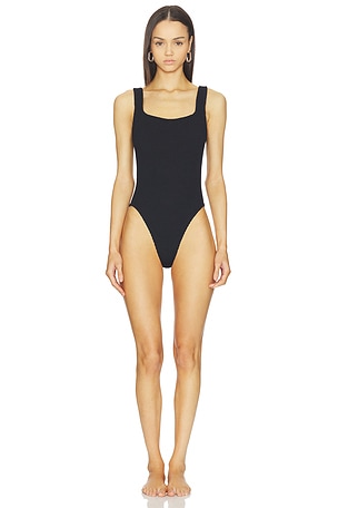 Square Neck One Piece Swimsuit Hunza G