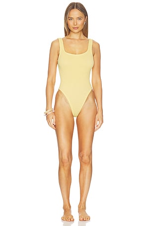 MAIÔ COM DECOTE QUADRADO SQUARE NECK ONE PIECE Hunza G