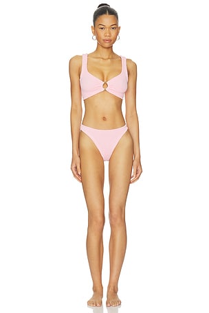 Julia Bikini Set With Gold Hoop Hunza G