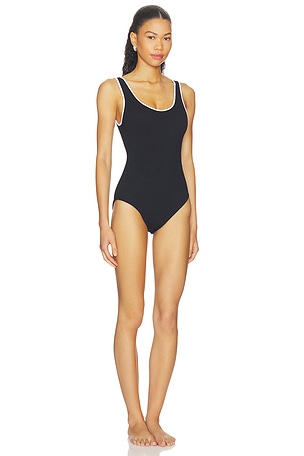 Hunza G Coverage Faye One Piece in Black