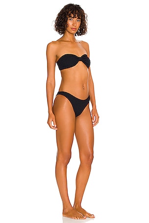 Hunza G Jean Bikini Set in Black