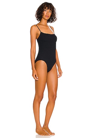 Hunza G Pamela One Piece in Black