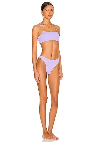 Hunza G Gigi Bikini Set in Lavender