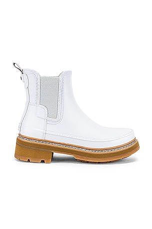 Hunter Refined Stitch Detail Bootie in Spurrey | REVOLVE