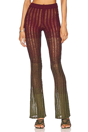 Zicatela Knit Pant W Side Slits h:ours