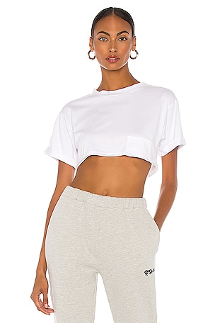 Super Cropped Pocket Tee h:ours