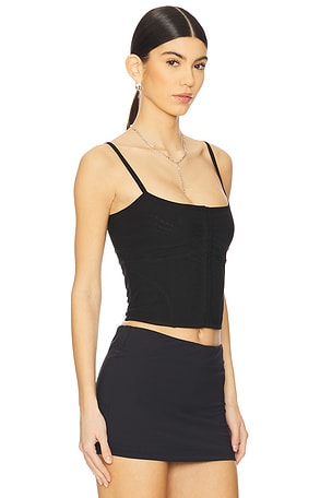 h:ours Jette Top in Black