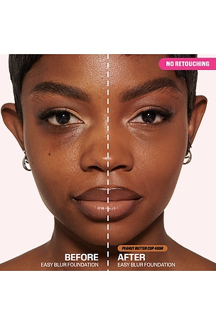Huda Beauty Easy Blur Foundation in Peanut Butter 455R