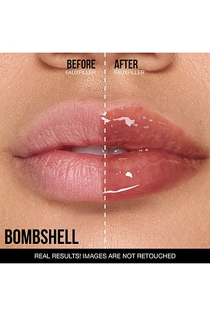 Huda Beauty Faux Filler Gloss in Bombshell