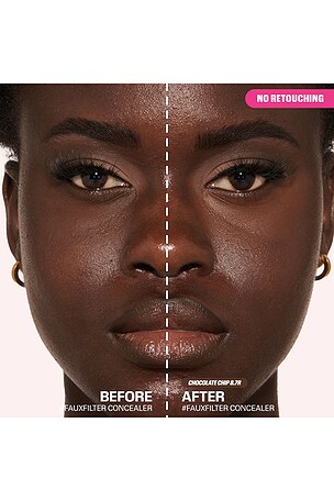 Huda Beauty Faux Filter Luminous Matte Concealer in Chocolate Chip 8