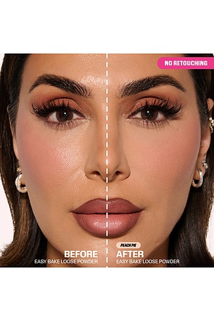 Huda Beauty Easy Bake Loose Powder in Peach Pie