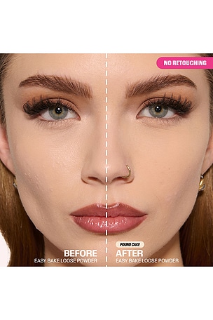 Huda Beauty Mini Easy Bake Loose Powder in Pound Cake