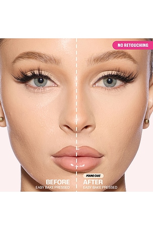 Huda Beauty Easy Bake Pressed Powder in Pound Cake