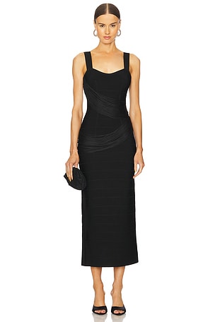 VESTIDO LARGO THE AUTUMNHerve Leger$1,390