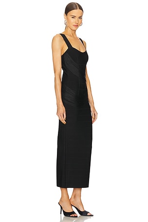 Herve Leger The Autumn Gown in Black