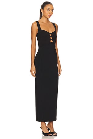 Herve Leger Alessia Gown in Black
